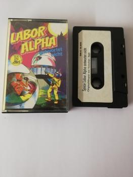 Labor Alpha antwortet nicht Schwarz mit Weißen Aufkleber BM-C 14.856 Bella Musica(Promo-Fehldruck)