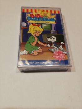 Bibi Blocksberg Folge 88 Superpudel Puck Weiß mit Blauen Druck 4.27688 Kiddinx Originalverpackt