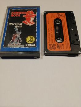 Kommissar Roth Wer singt-stirbt 5-fach Silber geschraubt Schwarz mit Orangen Aufkleber 14.850 Bella Musica