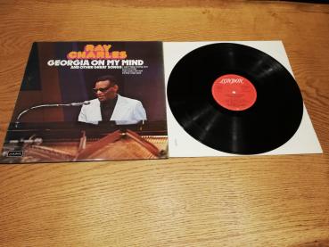 Ray Charles-Georgia on my mind 1976 London Records 6.22016 AF Deutsche Pressung VG+/VG+