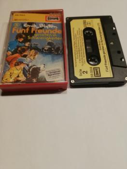 Fünf Freunde Folge 11 geraten in Schwierigkeiten 5-fach Silber geschraubt Schwarz mit Gelben Aufkleber 515703.0 Europa