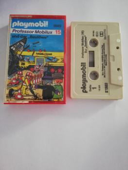 Playmobil Professor Mobilux Folge 15 und der Baulöwe Grau mit Schwarzen Druck 15585 515585-1