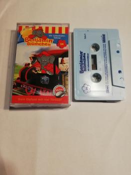 Benjamin Blümchen Folge 34 als Lokomotivführer Weiß mit Blauen Druck 4.27534 Kiddinx