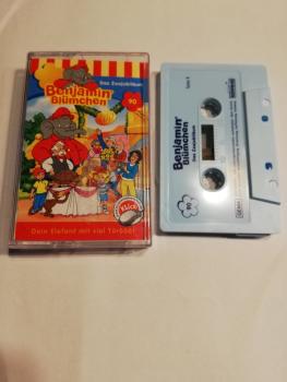 Benjamin Blümchen Folge 90 Das Zoojubiläum Weiß mit Blauen Druck 4.27590 Kiddinx