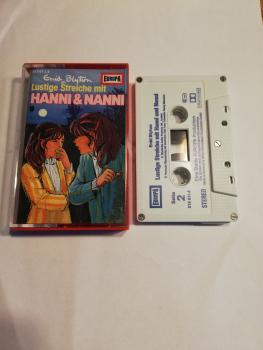 Hanni und Nanni Folge 9 Lustige Streiche mit Hanni & Nanni 5-fach Silber geschraubt Weiß mit Blauen Druck 515611.4 Europa