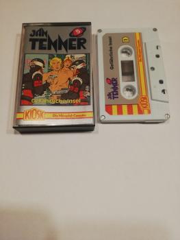 Jan Tenner Folge 5 Gefährliche Insel 5-fach Silber geschraubt Weiß mit Grauen Aufkleber 4.24744 CD Kiosk