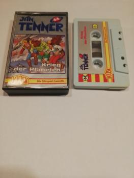 Jan Tenner Folge 44 Krieg der Planeten Weiß mit Silbernen Aufkleber 4.27744 CD Kiosk(Cover von innen beschrieben)