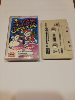 Die große Weihnachts-Kinder-Disco mit Bruno dem Disco-Hasen Weiß mit Schwarzen Druck 490162 Europa