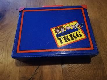 TKKG Kassettenkoffer Blau