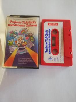 Professor Tick-Tack`s wundersame Reise Rot mit Weißen Aufkleber MC 8 1994 Fritz Musikverlag