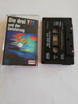 Die Drei Fragezeichen Folge 122 und der Geisterzug 5-fach Schwarz Geschraubt Schwarz mit Weißen Druck 8287667122 4 Europa