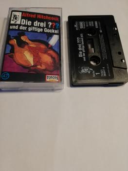 Die Drei Fragezeichen Folge 47 und der giftige Gockel Schwarz mit Weißen Druck 7432138847 4 Europa