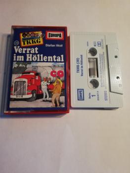 TKKG Folge 28 Verrat im Höllental Weiß mit Blauen Druck 515907 Europa