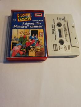 TKKG Folge 69 Achtung: Die "Monsters" kommen ! Grau mit Schwarzen Druck 495838-209/514329.2 Europa