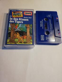 TKKG Folge 22 In den Klauen des Tigers Mattblau 490740 Europa