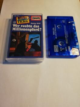 TKKG Folge 33 Wer raubte das Millionenpferd Blau Transparent 490751-209 Europa