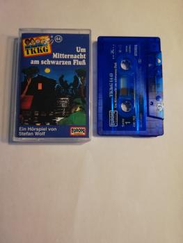 TKKG Folge 44 Um Mitternacht am schwarzen Fluß Blau Transparent 490762 PC 209 Europa