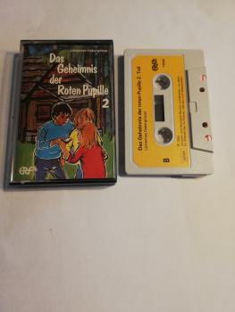Das Geheimnis der roten Pupille 2.Teil Grau mit Orangen Aufkleber 13006 ERF Verlag