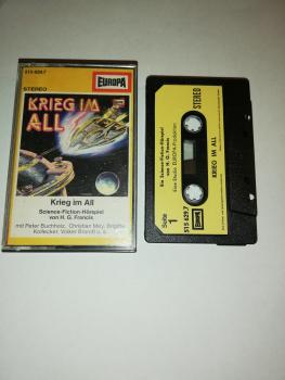 Krieg im All Schwarz mit Beigen Aufkleber 515629.7 Europa(Weißes Frontcover)