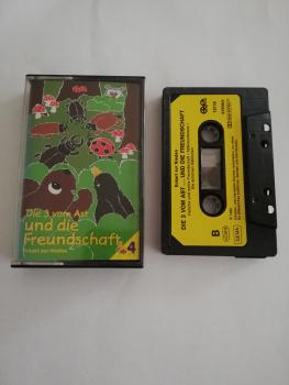 Die 3 vom Ast und die Freundschaft Schwarz mit Gelben Aufkleber MC 13118 ERF Verlag