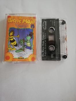 Die Biene Maja Folge 4 Transparent mit Weißer Schrift 554880-4 Karussell Oranges Cover