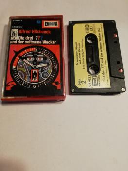 Die Drei Fragezeichen Folge 12 und der seltsame Wecker 4-fach Silber geschraubt Schwarz mit Gelben Aufkleber 515912.1 Europa