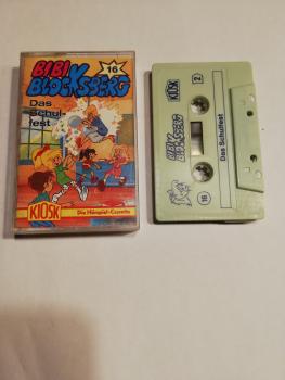 Bibi Blocksberg Folge 16 Das Schulfest Weiß mit Blauen Druck(Rot Gelbes Kiosk Cover) Der Grüne Punkt