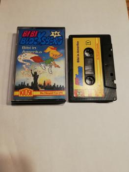 Bibi Blocksberg Folge 14 Bibi in Amerika 4-fach Schwarz geschraubt Schwarz mit Gelben Aufkleber 4.27614 Kiosk