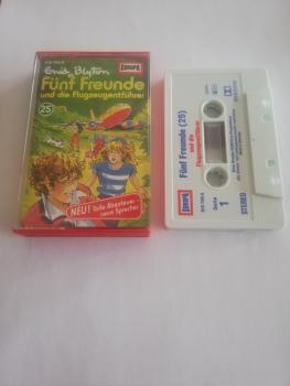 Fünf Freunde Folge 25 und die Flugzeugentführer Weiß mit Blau Roten Druck 515768.8 Europa