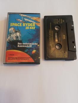 Space Ryder SR 447 Folge 1 Das unheimliche Raumschiff Schwarz mit Goldenen Druck 350 Supertone