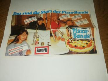 Pizza Bande Hörspielkassettenflyer Europa