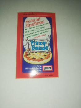 Pizza Bande Hörspielkassetten-Aufkleber Ich steh auf Pizza-Bande ! Europa