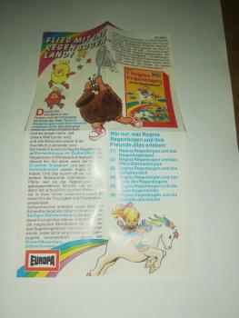 Regina Regenbogen Hörspielkassettenflyer Folge 1 Europa