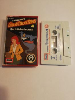 Ghostbusters Filmations Folge 4 Das U-Bahn-Gespenst Weiß mit Rot Blauen Druck 514157.5 Europa