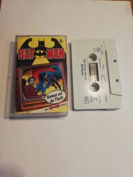Batman Folge 6 Batman auf der Flucht Weiß mit Blauen Druck 495699-215 OHHA