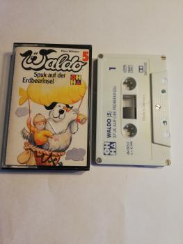 Waldo Folge 5 Spuk auf der Erdbeerinsel 5-fach Silber geschraubt Weiß mit Blauen Druck 614005.0 OHHA