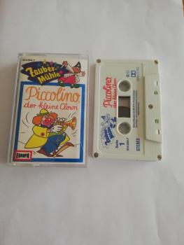 Zaubermühle Piccolino der kleine Clown 5-fach Silber geschraubt Weiß mit Rot Blauen Druck 514254.7 Europa