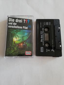 Die Drei Fragezeichen Folge 163 und der verschollene Pilot Schwarz mit Weißen Druck Europa 8872540033 4 Europa