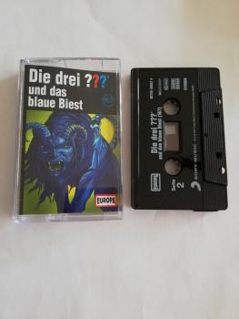 Die Drei Fragezeichen Folge 167 und das blaue Biest Schwarz mit Weißen Druck 8872540037 4 Europa