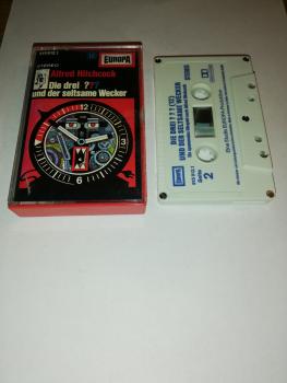 Die Drei Fragezeichen Folge 12 und der seltsame Wecker 5-fach Silber geschraubt(Auf Seite 2) Weiß Blau 515912.1 Europa(Großes Fenster)