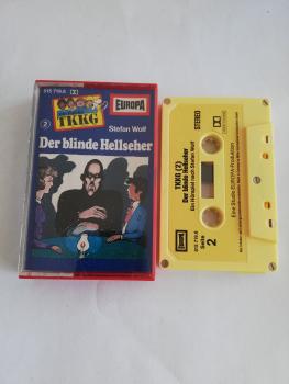 TKKG Folge 2 Der blinde Hellseher 5-fach Silber geschraubt Gelb mit Gelben Aufkleber 515719.6 Europa