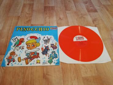 Pinocchio Europa Hörpielschallplatte Oranges Vinyl  E 286 Europa VG+/VG+