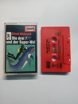 Die Drei Fragezeichen Folge 36 und der Super-Wal Rot mit Schwarzen Druck 490708-209 Europa