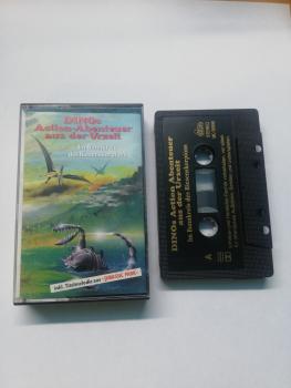 Dinos Action Abenteuer aus der Uhrzeit Folge 3 Im Bannkreis des Riesenskorpions Schwarz mit Goldenen Druck MC 93998 Dino