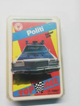 Politi/Polizeiautos Quartett Top Ace 73602