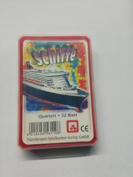 Schiffe Quartett Nürnberger-Spielkarten-Verlag 012426 561108