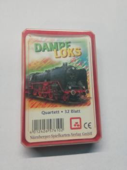 Dampf Loks Quartett Nürnberger-Spielkarten-Verlag 012426 576102