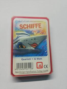 Schiffe Quartett Nürnberger-Spielkarten-Verlag 012426 561108