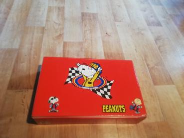 Peanuts Hörspielkassettenkoffer Deja 80er Jahre mit kleinen Gebrauchsspuren