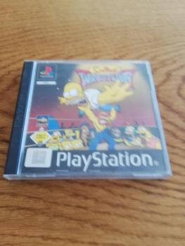 The Simpsons Wrestling Playstation 1 komplett mit Anleitung SLES 03401 USK ab 6 Jahren